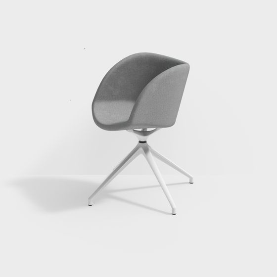 Streamlined Office Chair 3D model