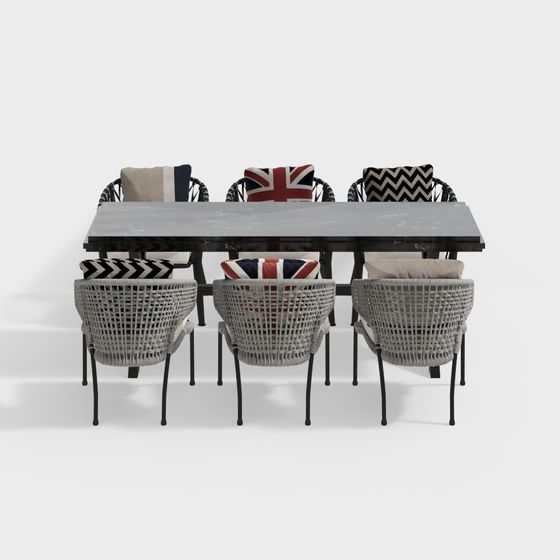 table de salle à manger contemporaine