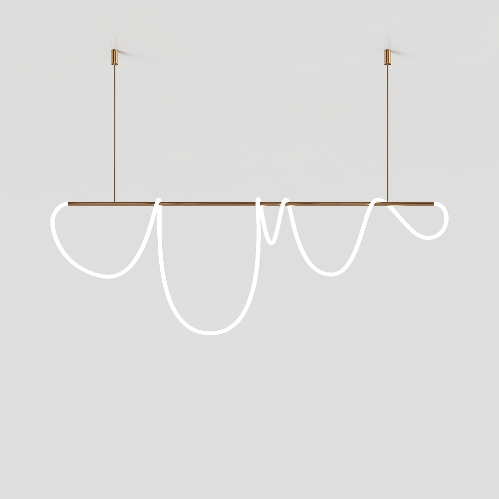 Lámpara de araña de techo contemporánea