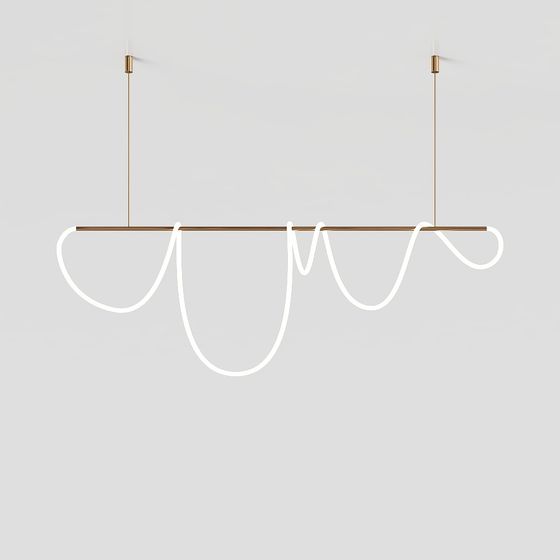 Lámpara de araña de techo contemporánea