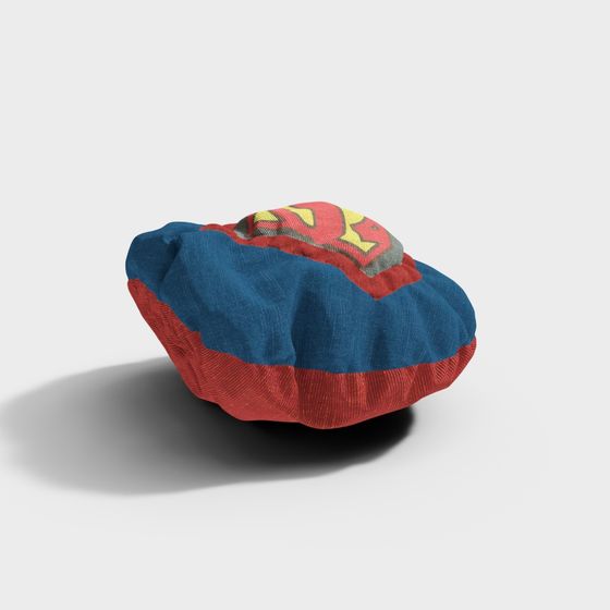 Vibrant Superhero Bath Cap 3D model