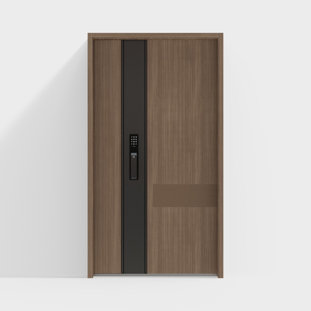 modern entrance door