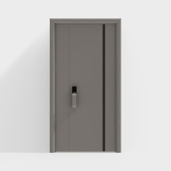 Urban Gate Low-Poly 3D model