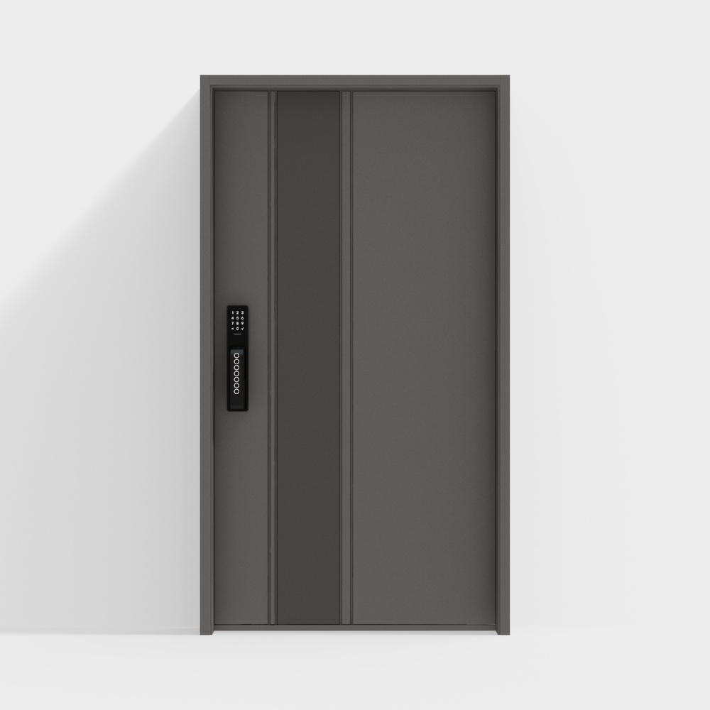 modern entrance door