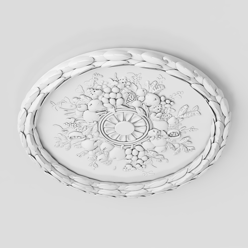 Simple European lamp panel