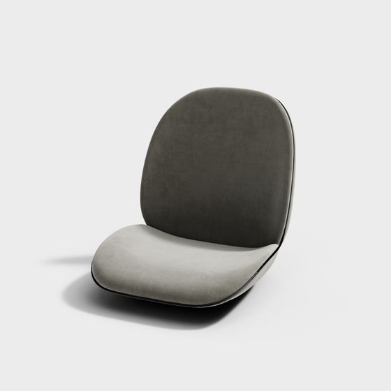 Stylish Low-Polygon Chair 3D model for Modern Living