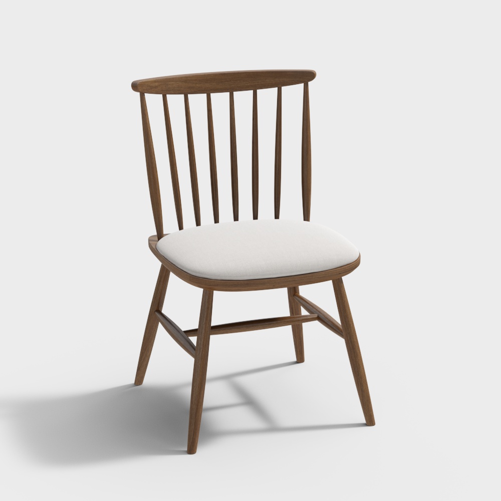 chaise en bois creux