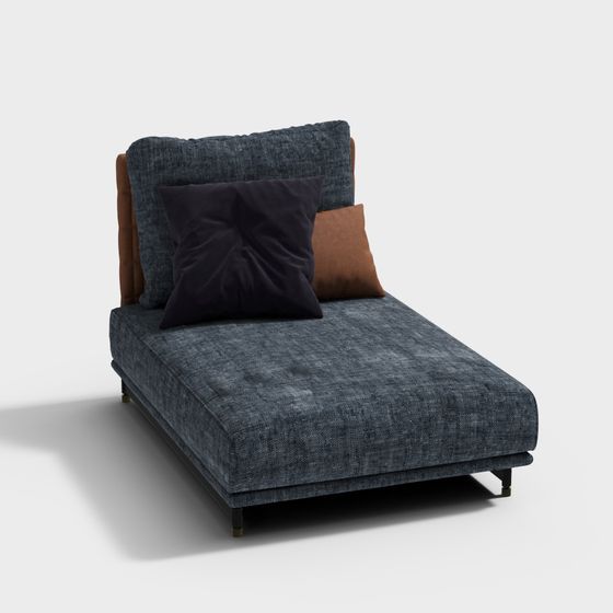 Urban Comfort Sofa Chair 3D model