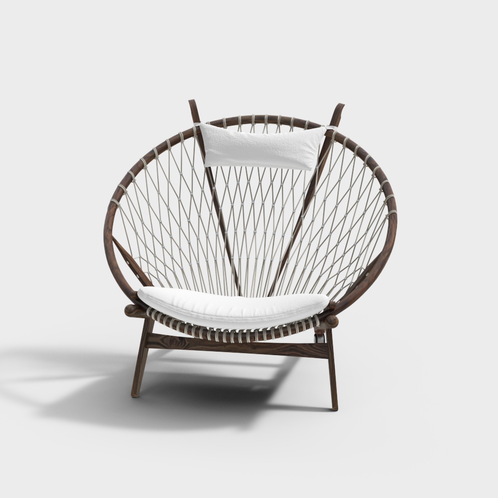grid lounge chair