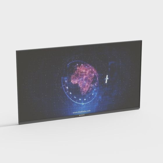 Future Display 3D model for Creative Projects