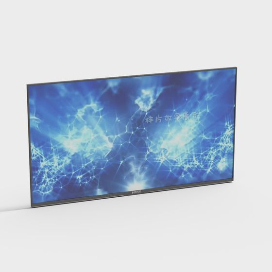 Sony Smart TV 3D model
