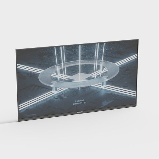 Future Screen 3D Model
