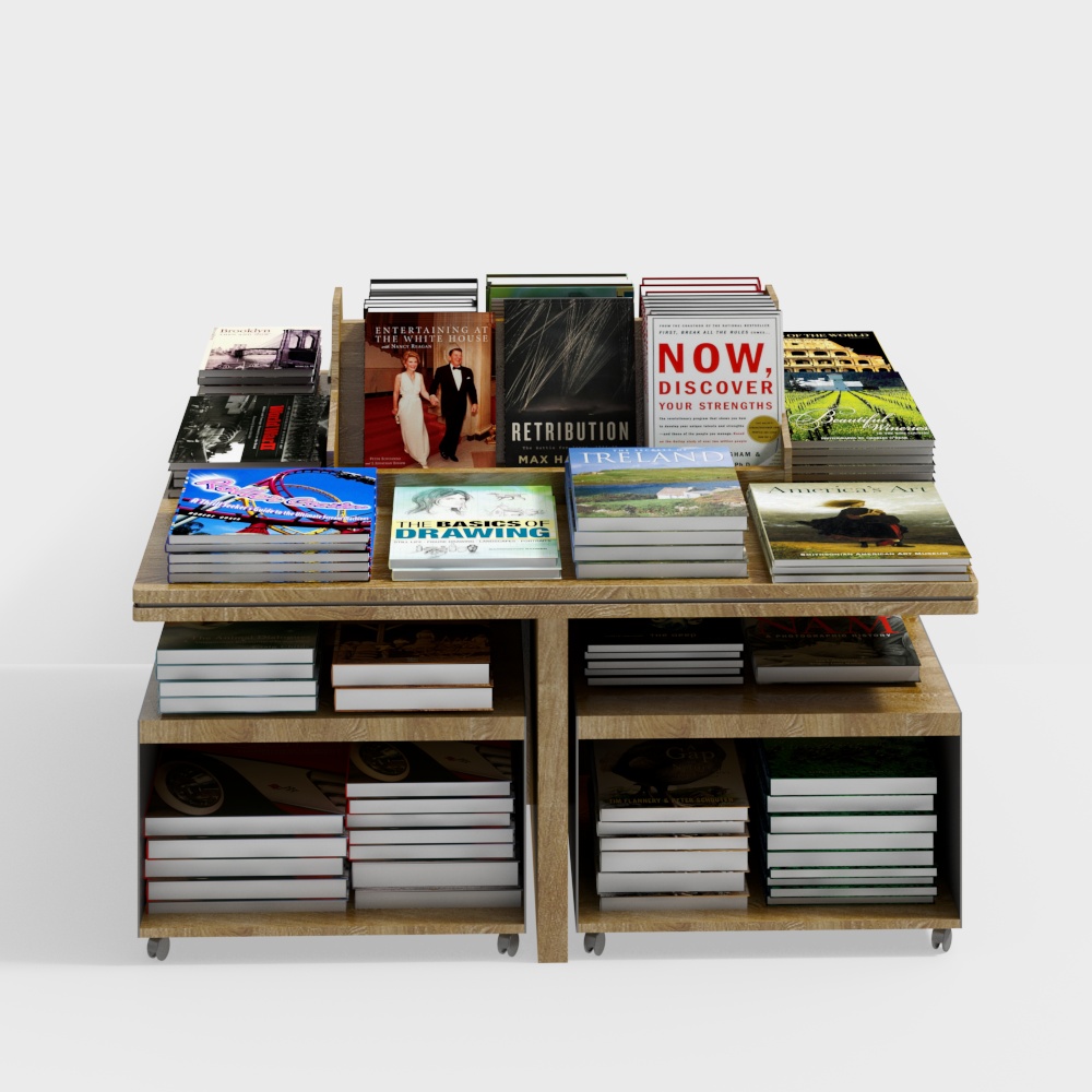 Estantería de biblioteca