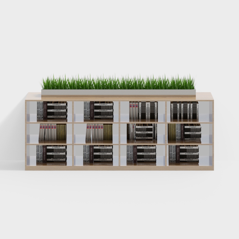 本のバーオープン本棚