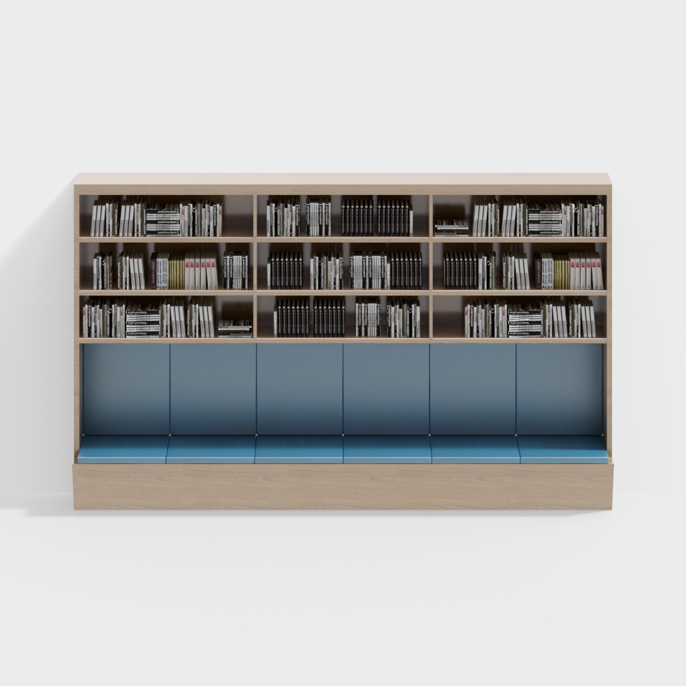 Estantería de libros para bar