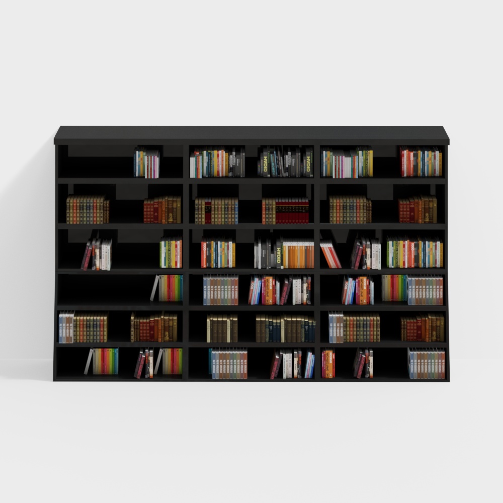 library bookshelf