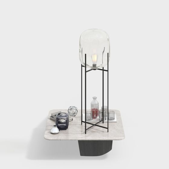 Unique 3D Model Lighting Fixture