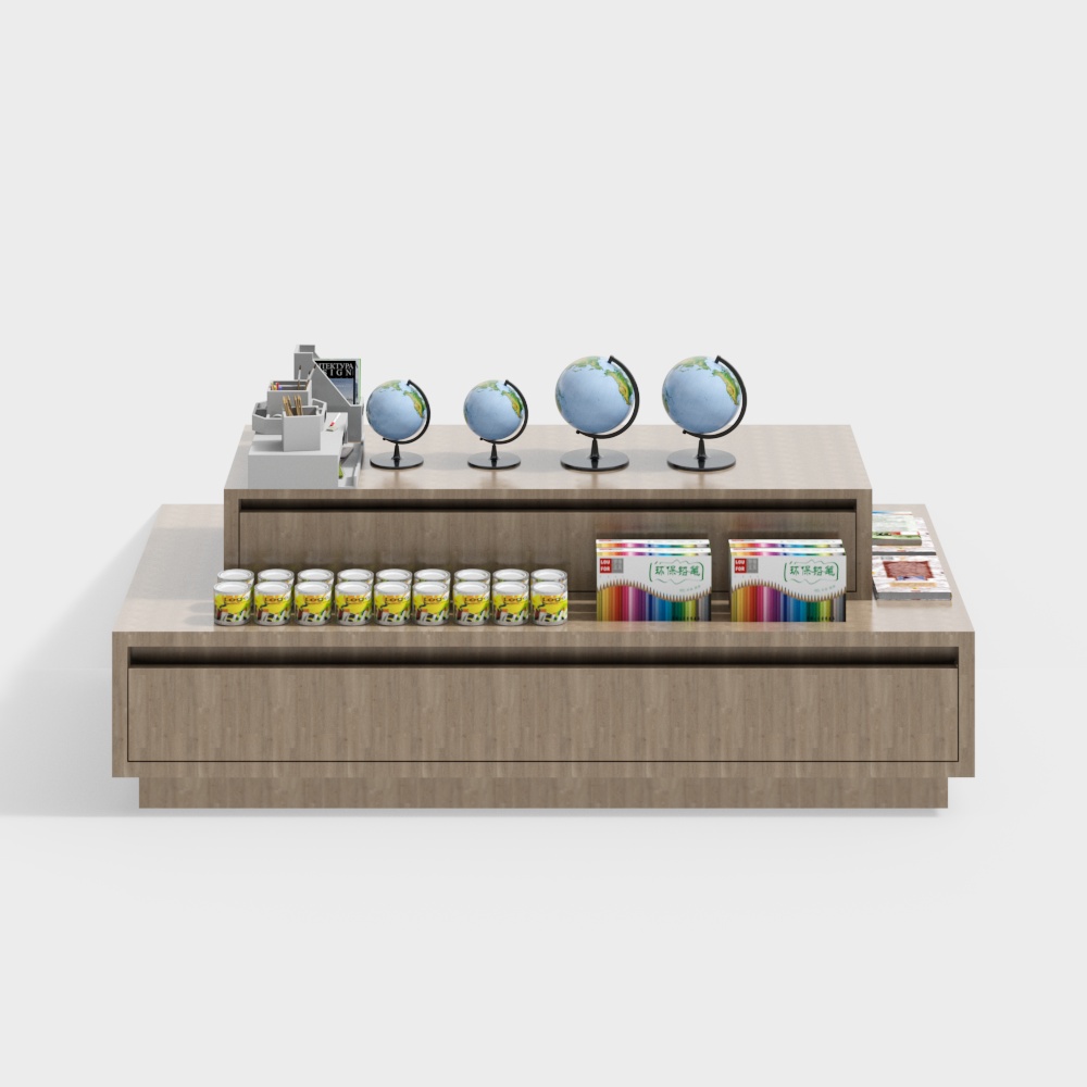 Étagère de bibliothèque