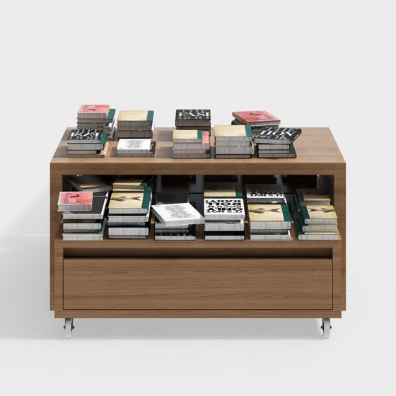 Unique Mobile Library 3D model