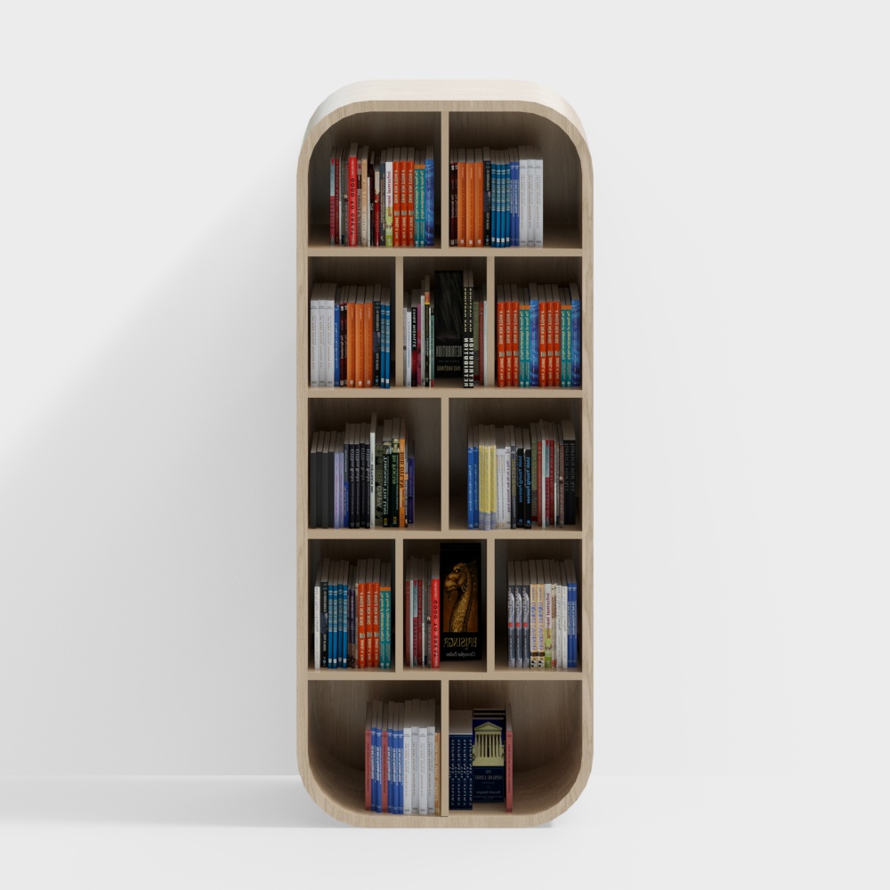 Kindergarten library bookshelf