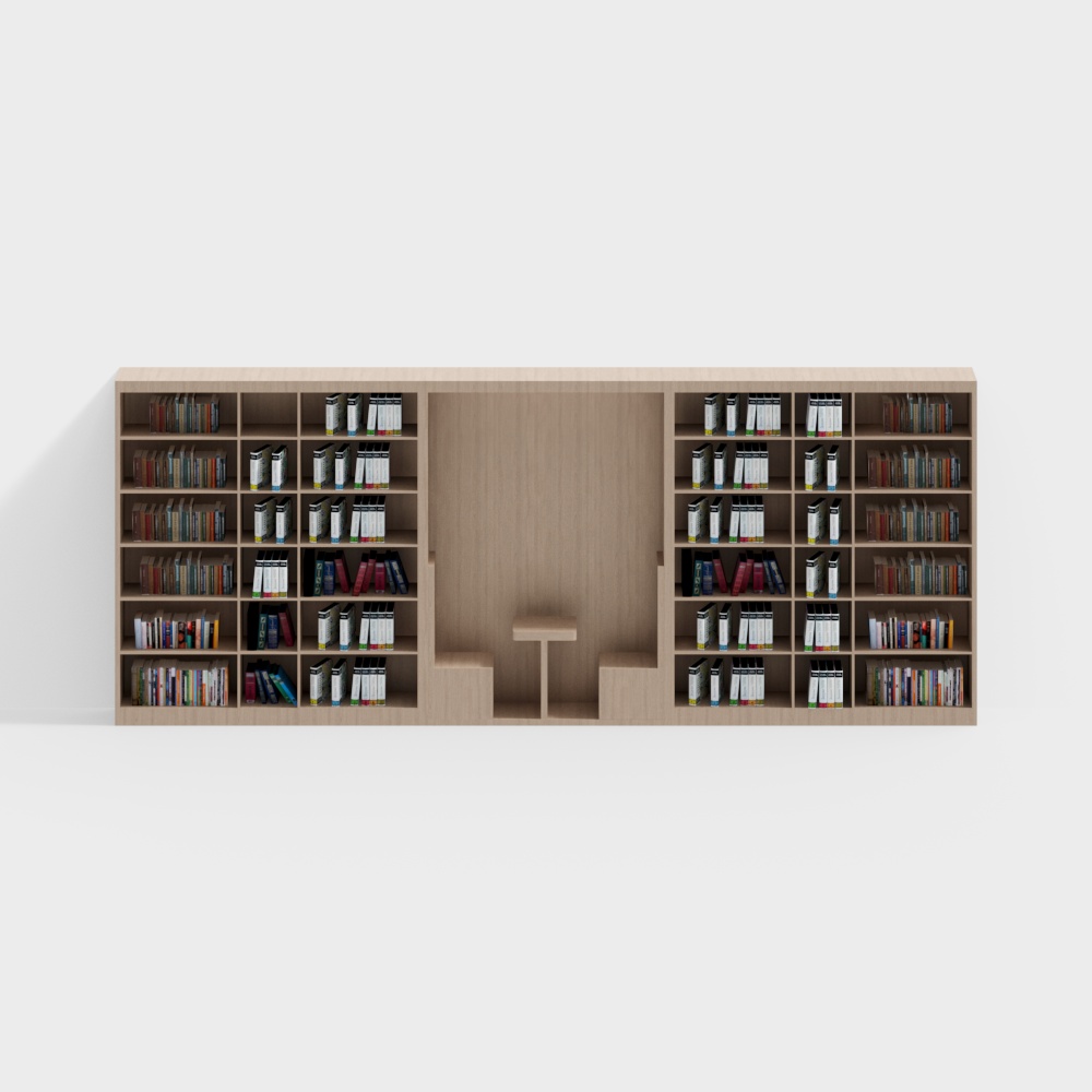 서점의 큰 책장