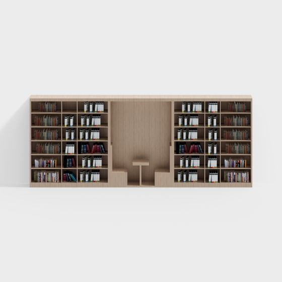 서점의 큰 책장