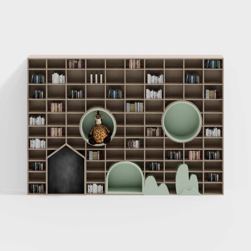 SmartShelf 3D model for Modern Home Decor