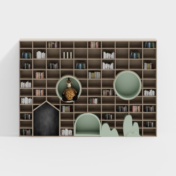 SmartShelf 3D model for Modern Home Decor