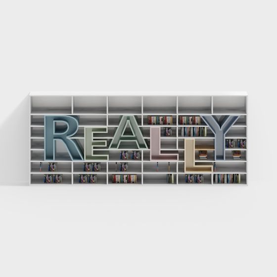 幼稚園のカートゥーン本棚