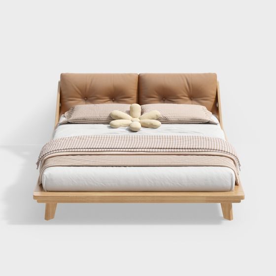 Cozy Retreat Bed Frame 3D model