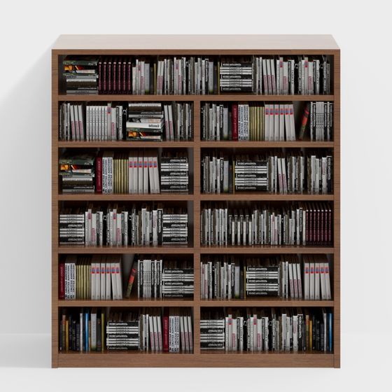 Urban Library 3D model Design for Modern Spaces