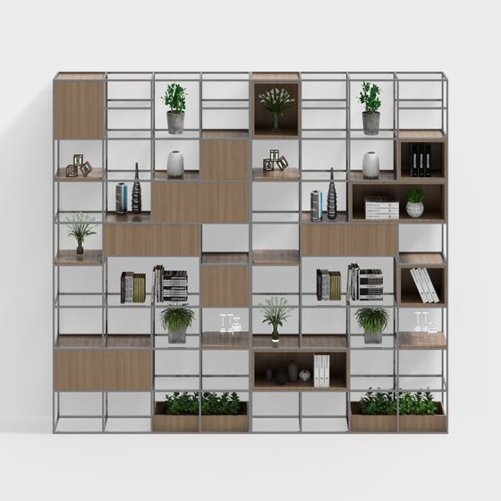 ชั้นวางหนังสือร้านหนังสือ