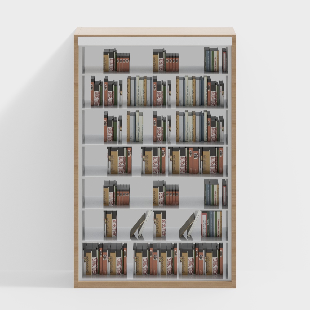 library bookshelf