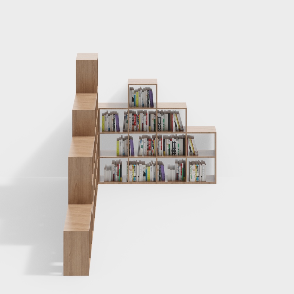 Estantería de libros para bar