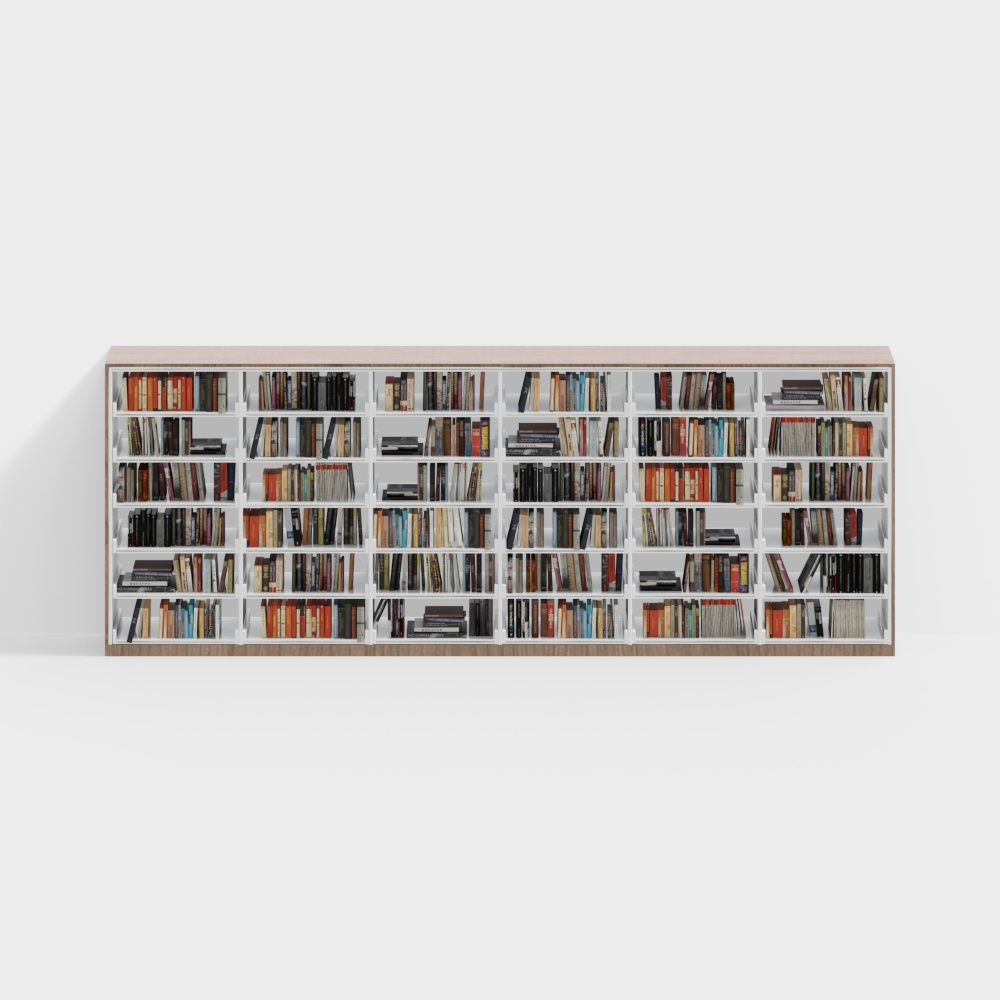 library bookshelf