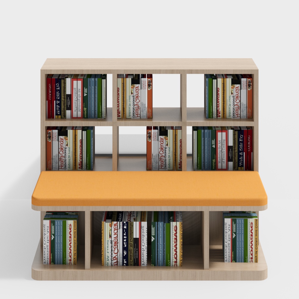 작은 나무 책장