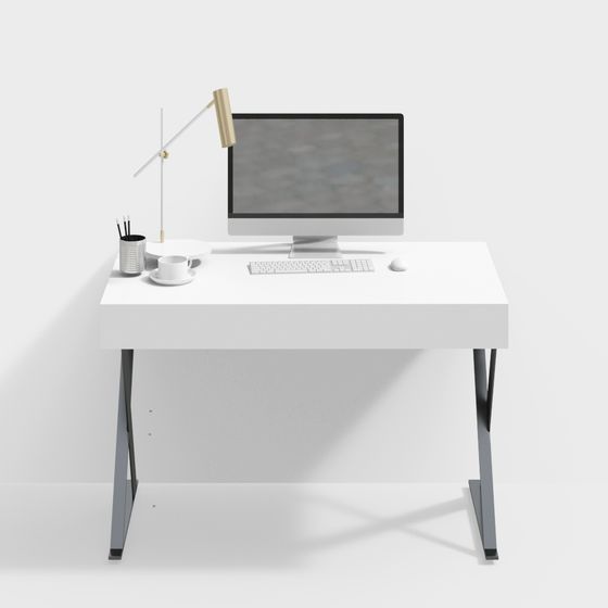 Minimalist Desk 3D model