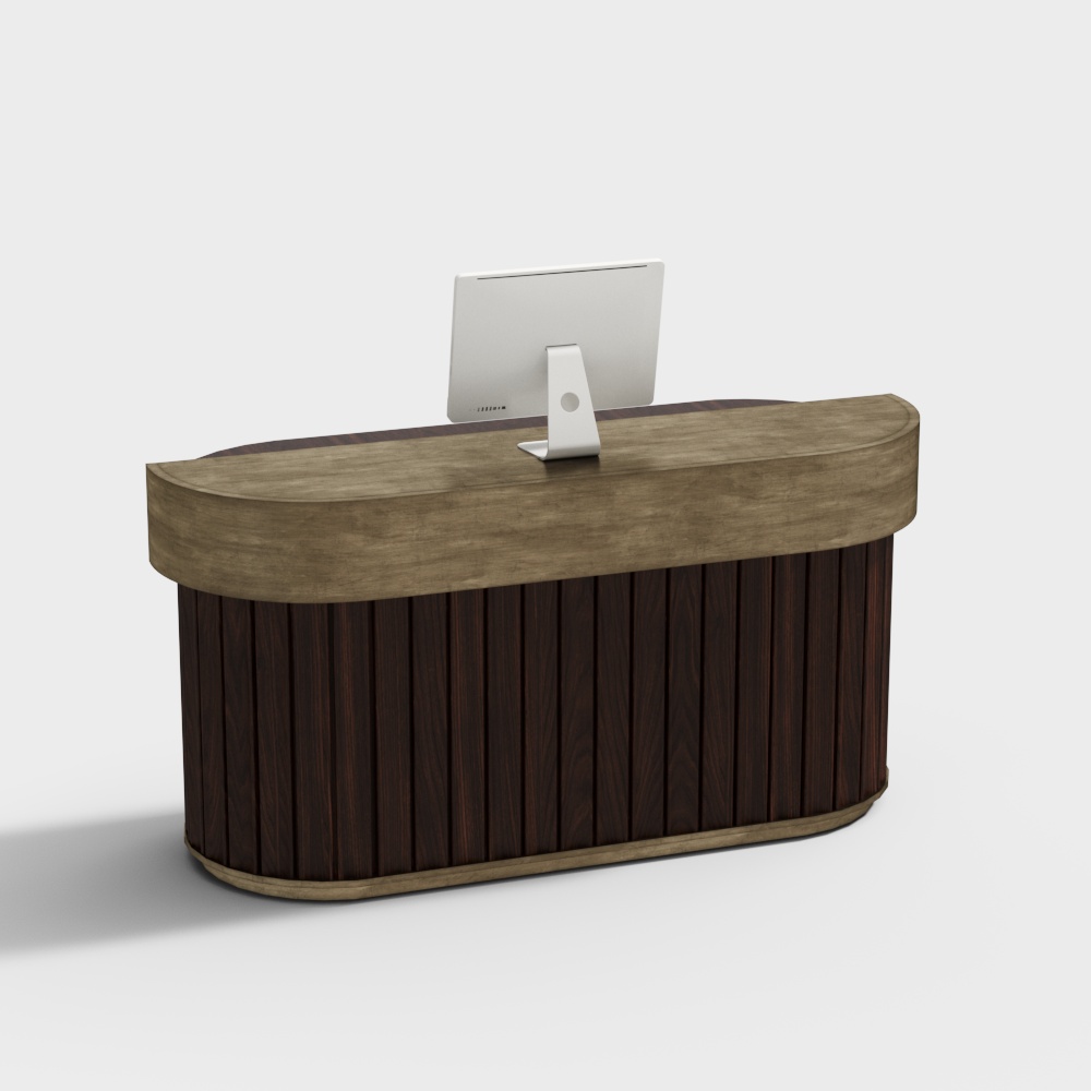 レストランのフロントデスク