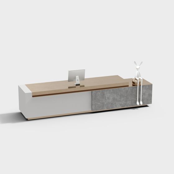 Urban Workspace Desk 3D model