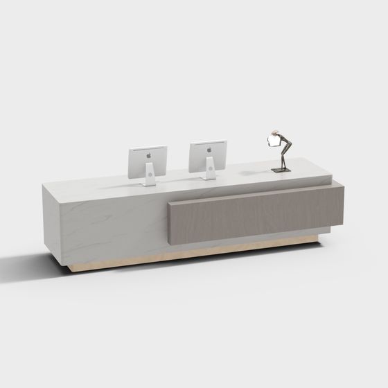 Urban Workspace Desk 3D model