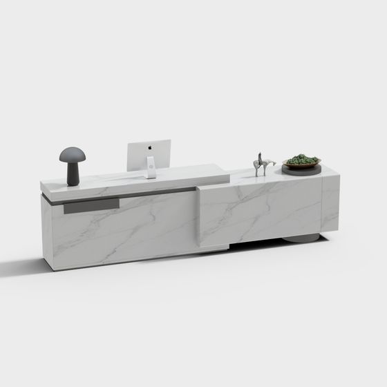 Urban Living Room TV Cabinet 3D model