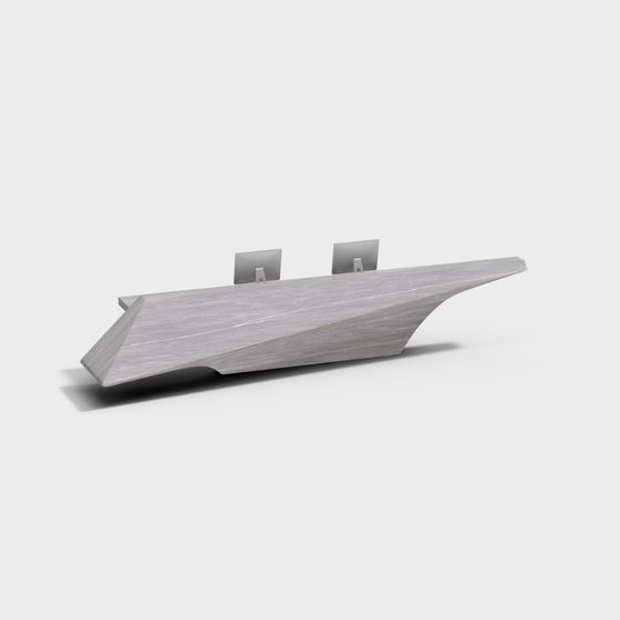 Metal Platform on the Urban Edge 3D model