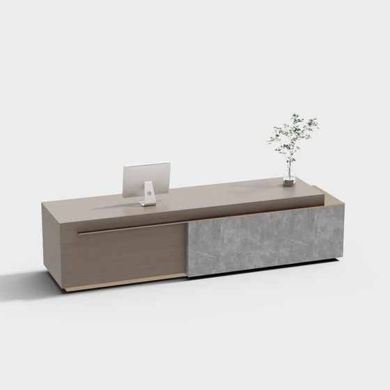 Urban Workspace Desk 3D model