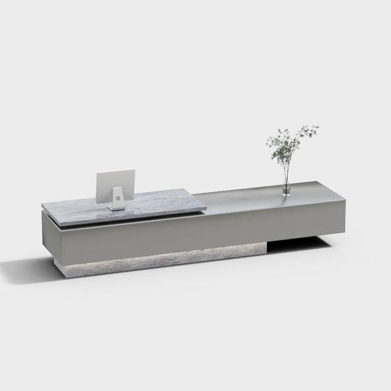 Urban Office Desk 3D model