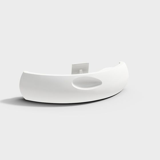 Future Boat Low-Poly 3D model