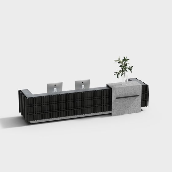 Urban Reception Desk 3D model