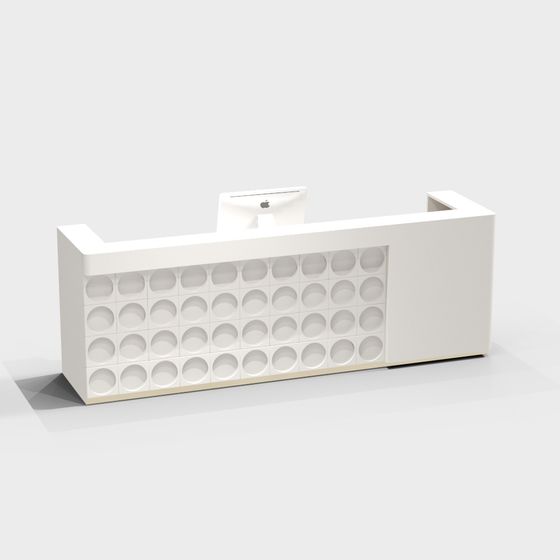 Urban Reception Desk 3D model
