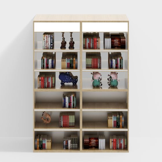 Urban Shelf 3D model for Modern Interiors