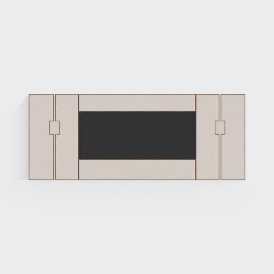 Urban Oasis Low-Poly 3D Model