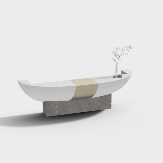 Streamlined Sink 3D model Design